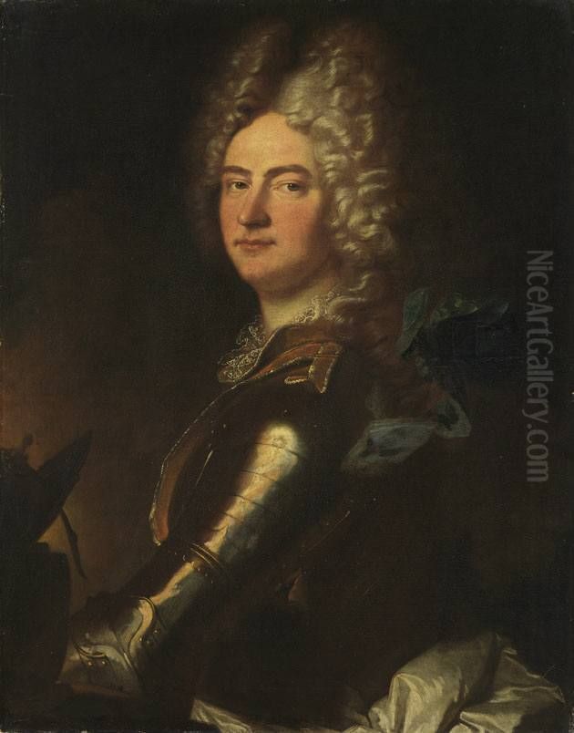 Bildnis des Pfalzgrafen Christian III. von Birkenfeld-Bischweiler-Rappoltstein Oil Painting by Hyacinthe Rigaud