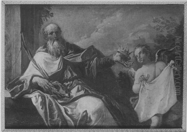 Allegorie Oil Painting by Francesco Solimena