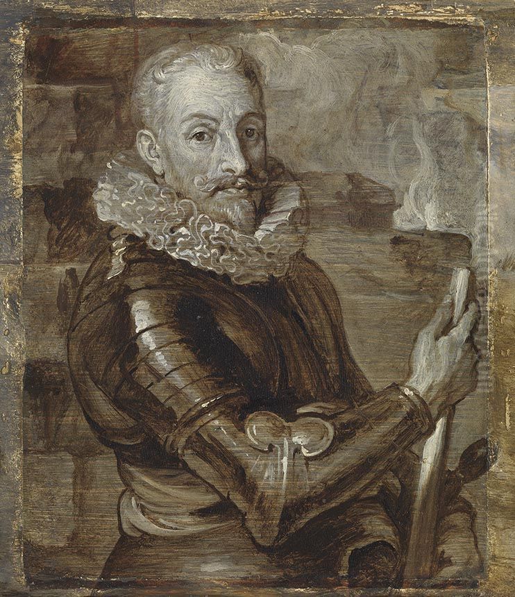 General Tilly Oil Painting by Sir Anthony Van Dyck