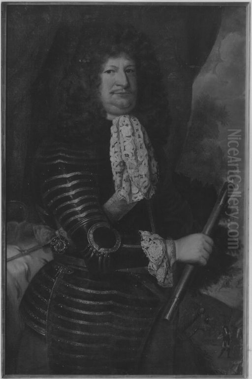 Elector Friedrich Wilhelm of Brandenburg Oil Painting by Jacques Vaillant