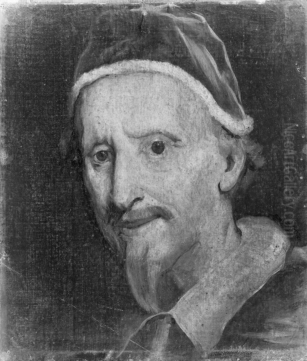 Pope Clement IX Oil Painting by Carlo Maratta or Maratti
