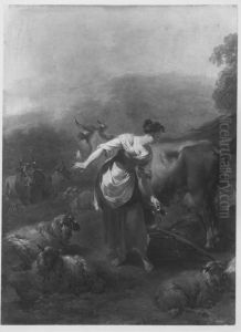 Die Sennerin (nach Berchem)