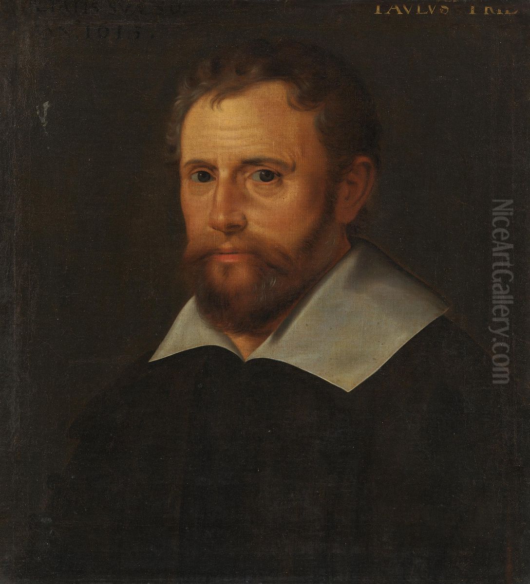 Bildnis des Paul Bril Oil Painting by Adam Elsheimer
