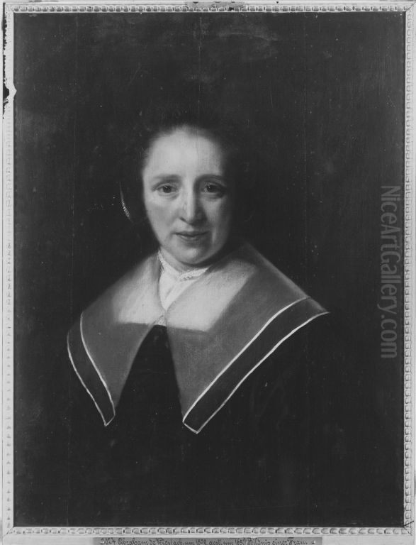 Bildnis einer Frau Oil Painting by Abraham de Vries