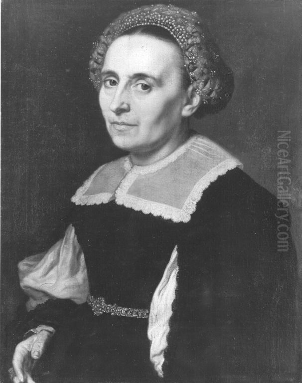 Bildnis einer Frau Oil Painting by Joachim von, I Sandrart