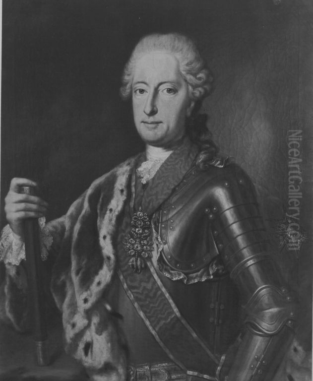 Kurfurst Max III. Joseph von Bayern Oil Painting by Georg Desmarees