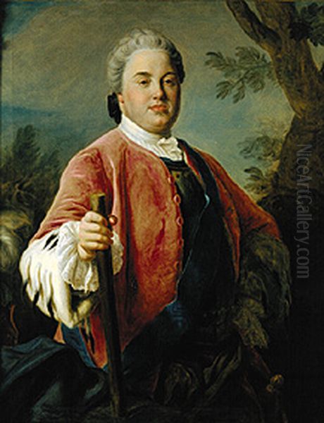 Kurprinz Friedrich Christian von Sachsen Oil Painting by Pietro Rotari