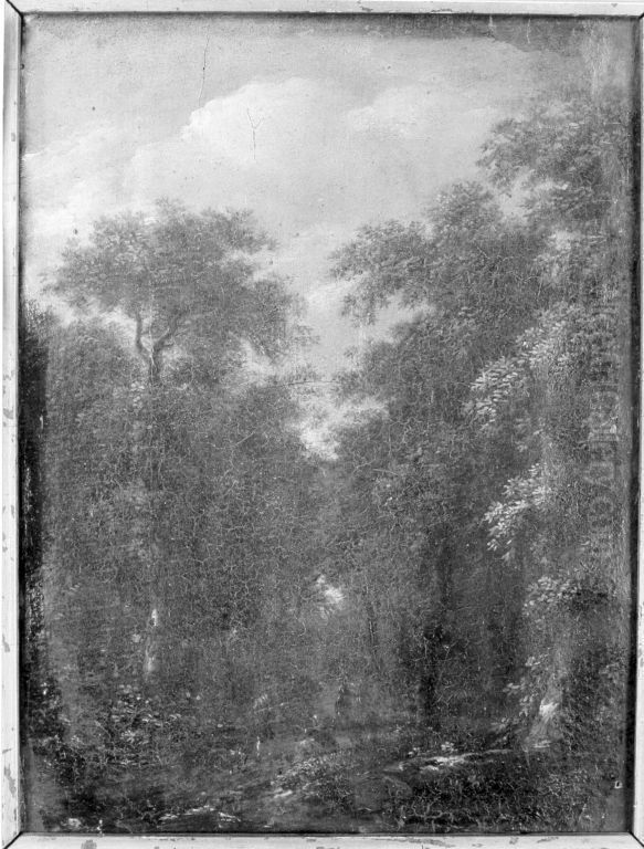 Waldlandschaft Oil Painting by Jacob Van Ruisdael