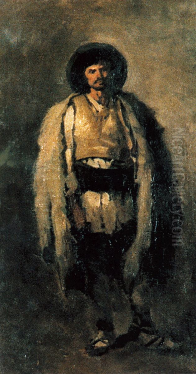 The Mocan Oil Painting by Nicolae Grigorescu