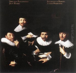 De regenten van het Walenweeshuis, 1637