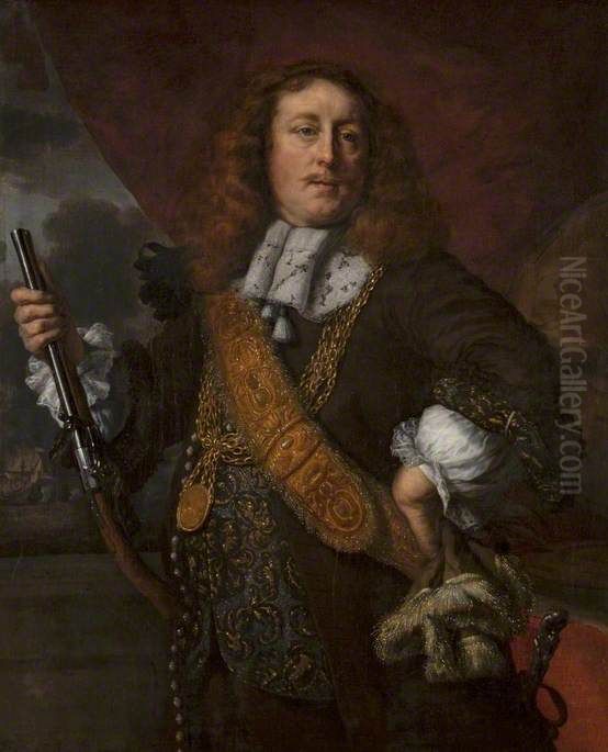 Portrait of Willem van der Zaan Oil Painting by Bartholomeus Van Der Helst