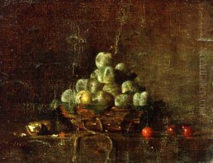 Still life. Plums