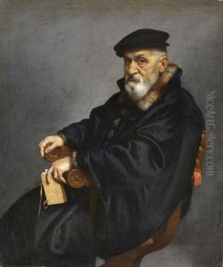 Ritratto di vecchio seduto