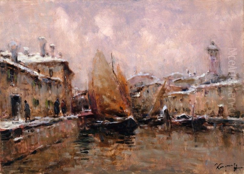 Chioggia Oil Painting by Ivan Karpov