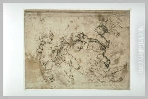 five naked children