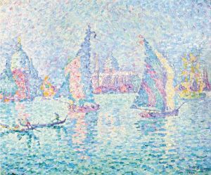 Voiles Dans la Brume. Canal de la Giudecca