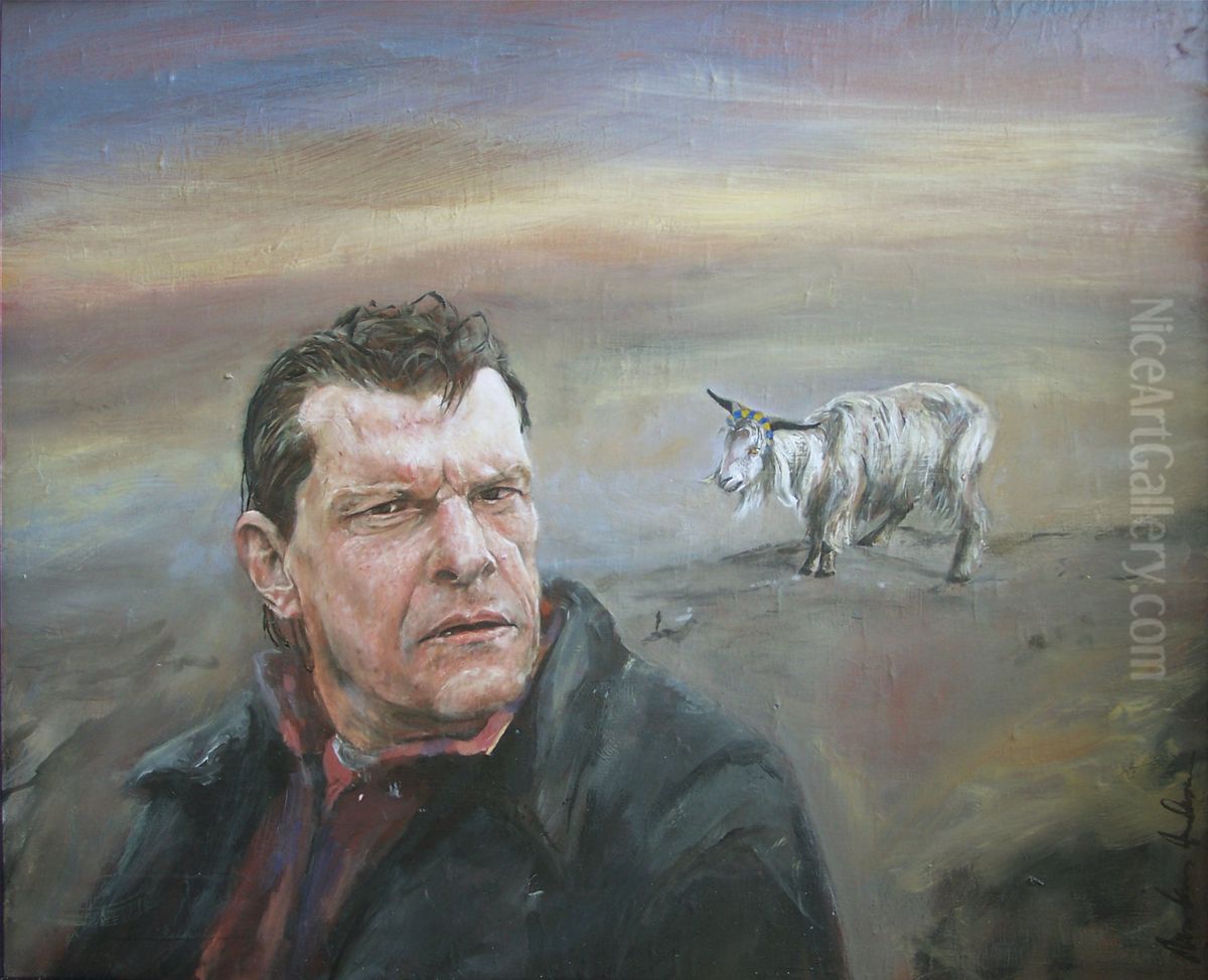 Swedish scapegoats Oil Painting by Markus Andersson
