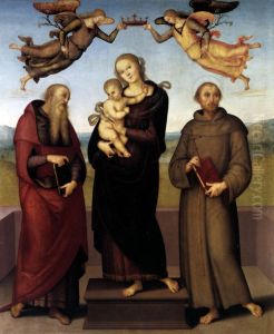 The Virgin and Child with Saints Jerome and Francis