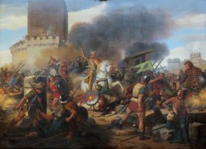 Count Eudes defends Paris