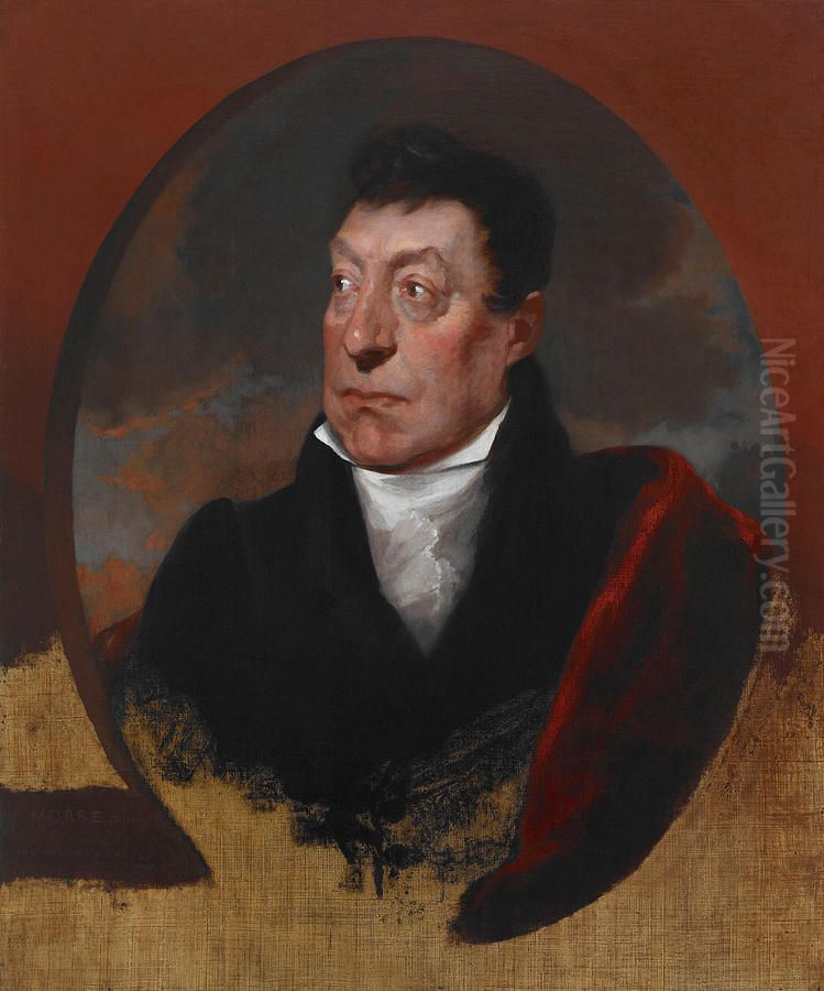 Marquis de Lafayette Oil Painting by Samuel Finley Breese Morse
