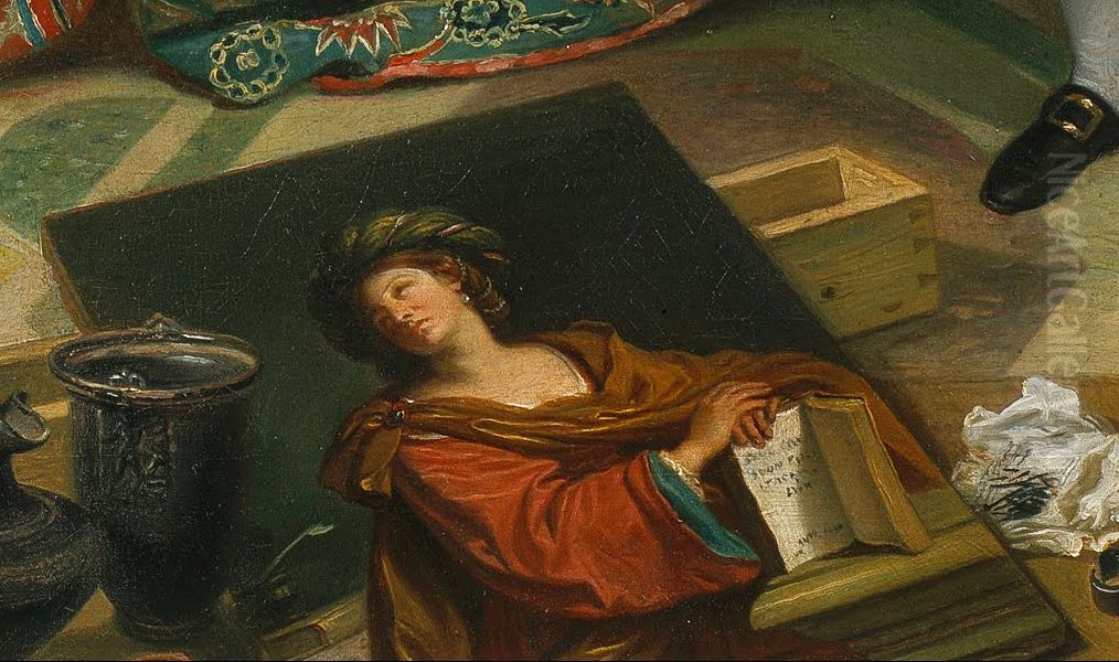 Tribuna of the Uffizi Oil Painting by Johann Zoffany