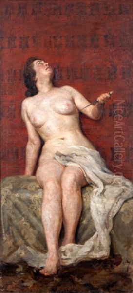 Lucrezia Romana Oil Painting by Georgi Mitov