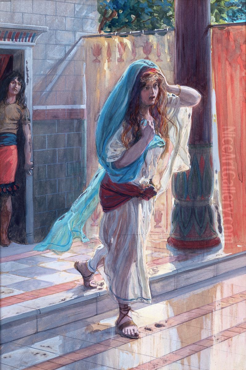 Desolation of Tamar Oil Painting by James Jacques Joseph Tissot