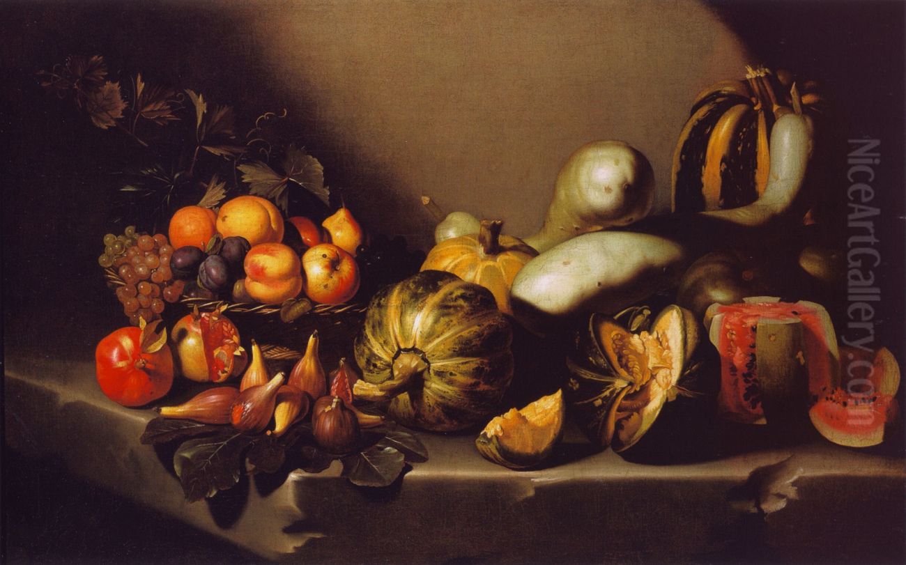 Still Life with Fruit Oil Painting by Caravaggio