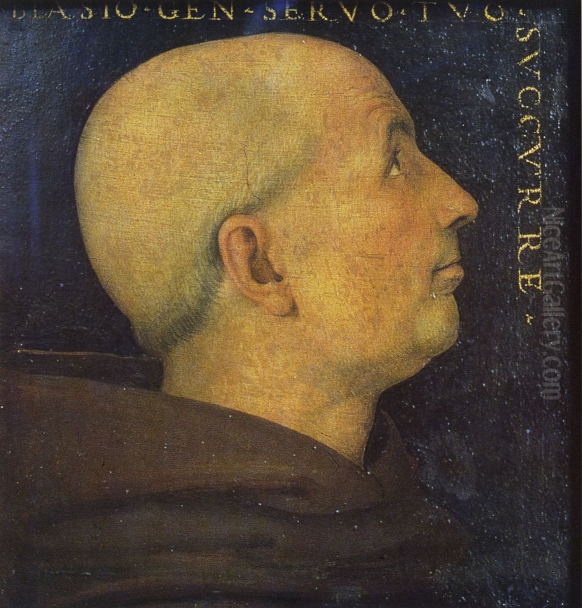 Biagio Milanesi Oil Painting by Pietro Vannucci Perugino