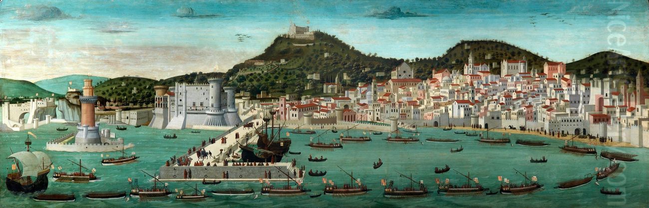 Tavola Strozzi Oil Painting by Francesco Rosselli