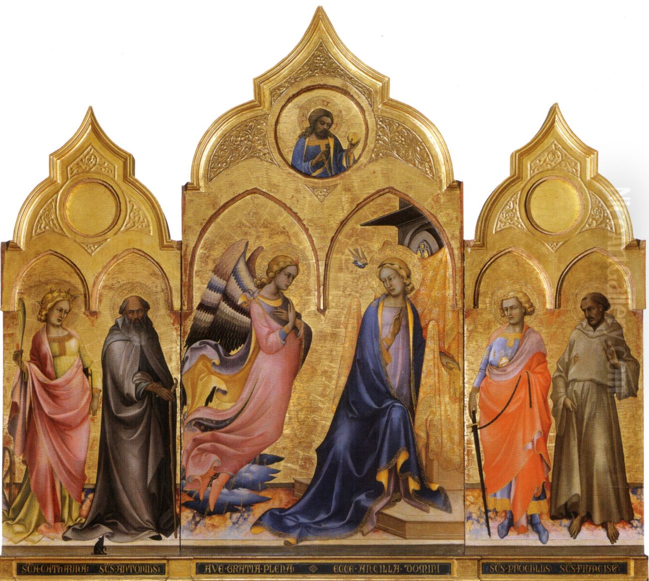 Annunciazione Oil Painting by Lorenzo Monaco