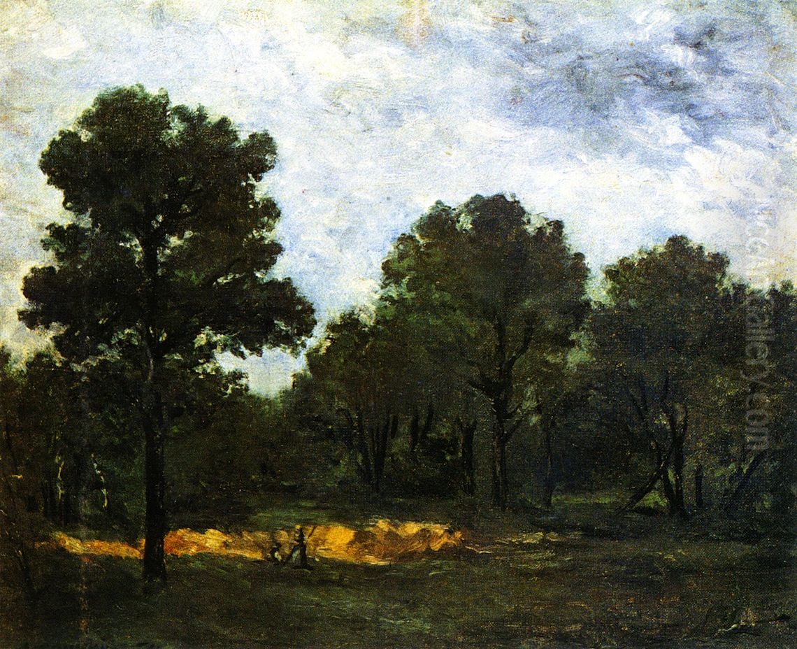 Clairiere II Oil Painting by Paul Gauguin