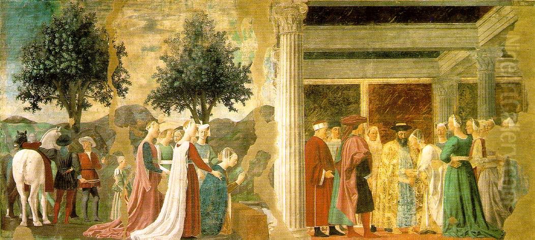 The Queen of Sheba Oil Painting by Piero della Francesca