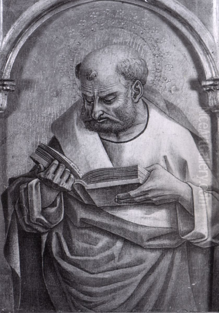 Reading Apostle Oil Painting by Carlo Crivelli