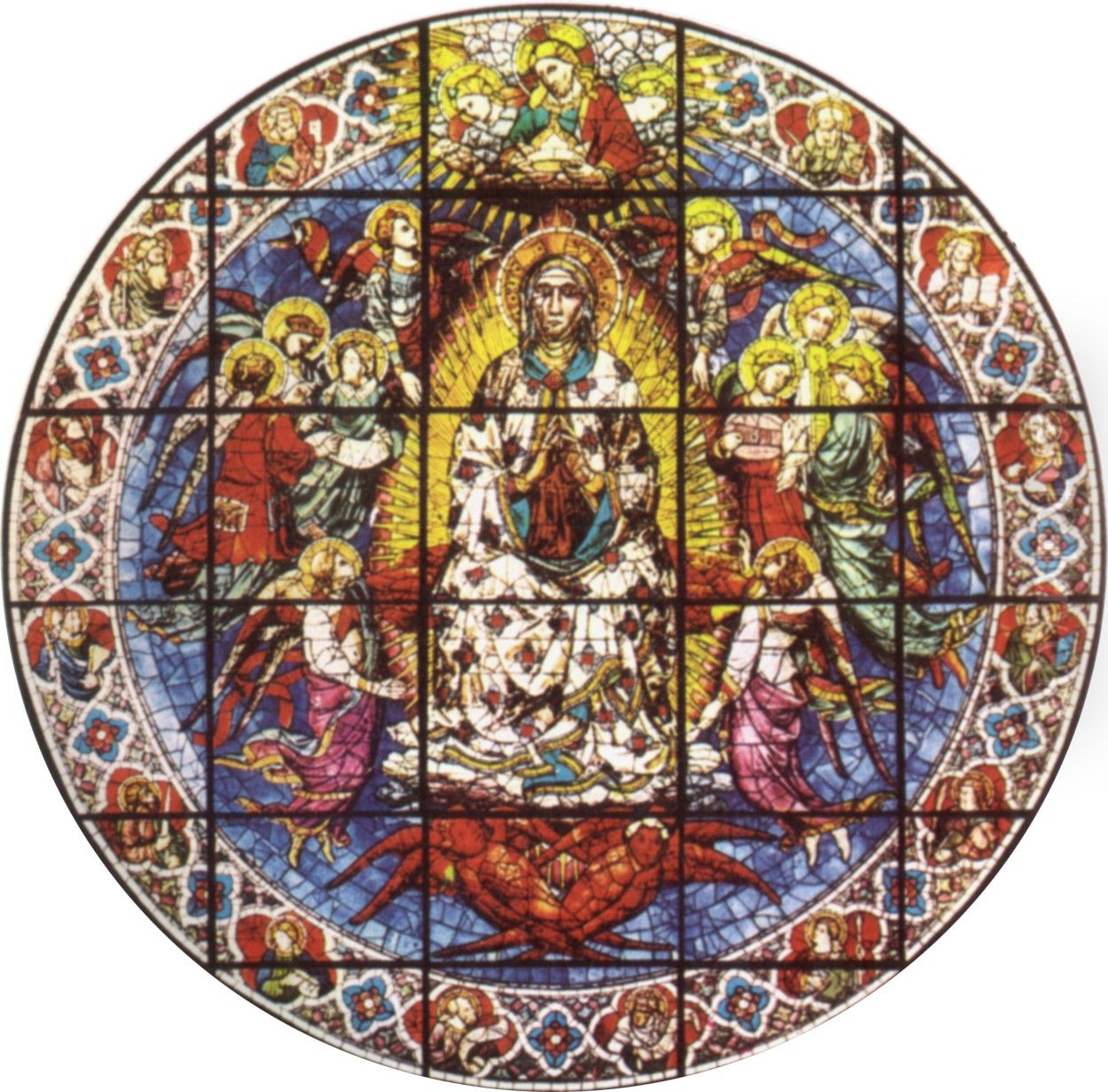 Assumption of the Virgin Oil Painting by Lorenzo Ghiberti