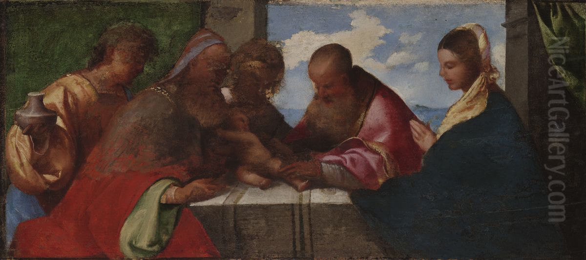 The Circumcision of Christ Oil Painting by Titian