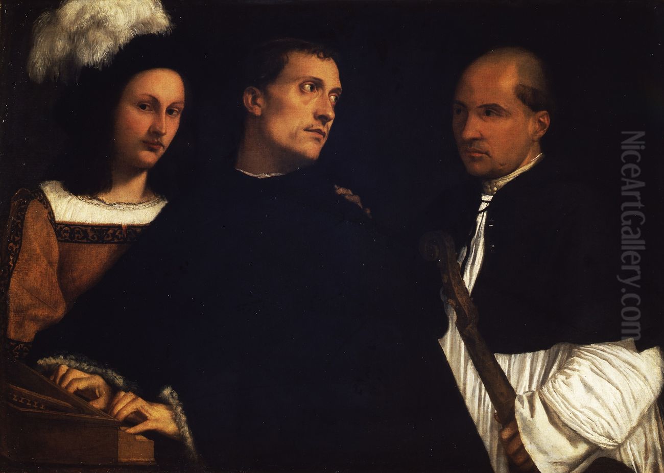 Concerto Oil Painting by Titian