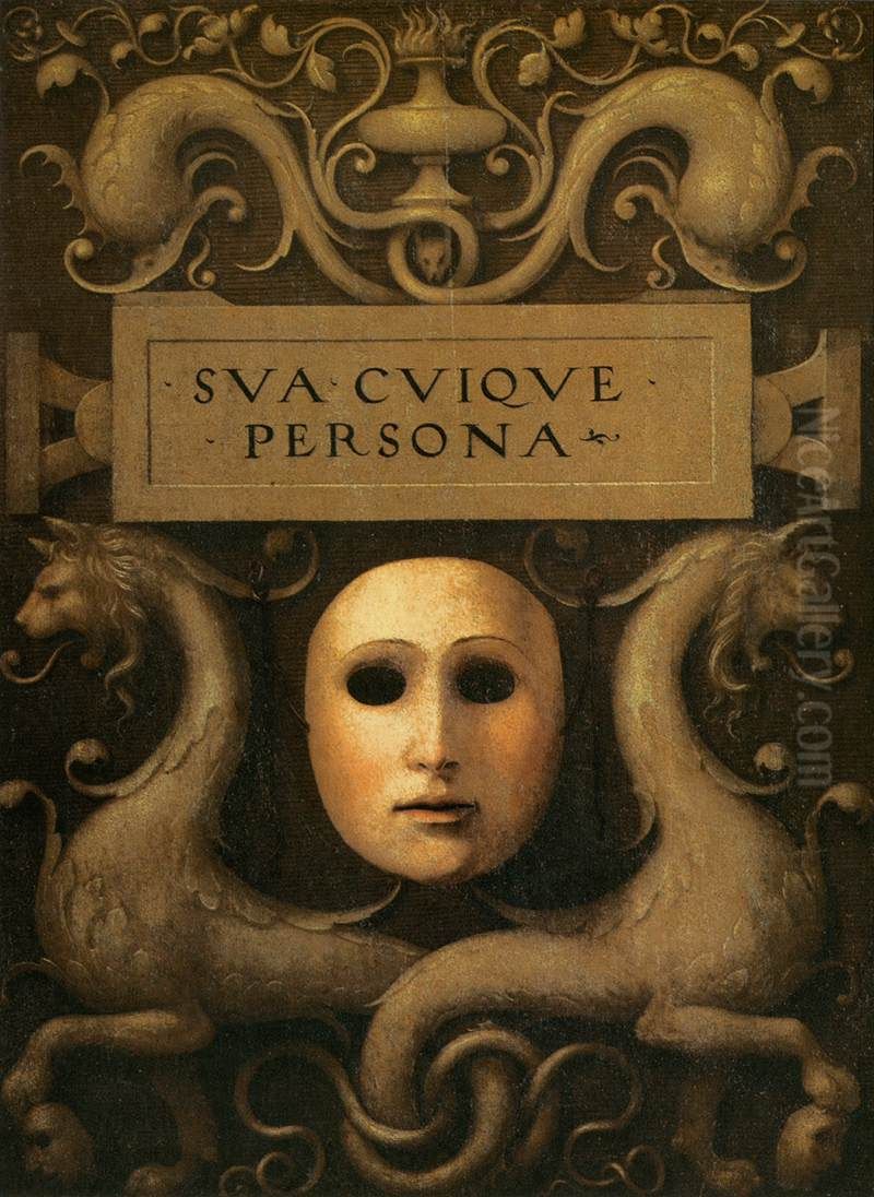 The Portrait's Box Oil Painting by Ridolfo del Ghirlandaio