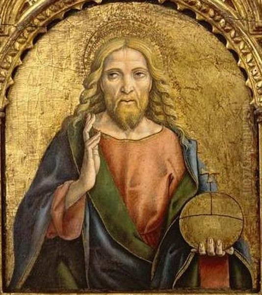 Cristo benedicente Oil Painting by Carlo Crivelli