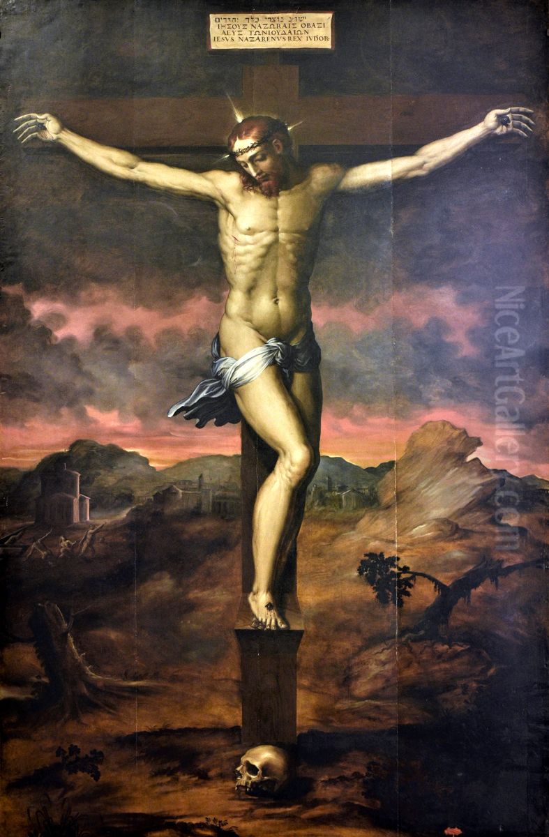 Crocifissione Oil Painting by Giorgio Vasari