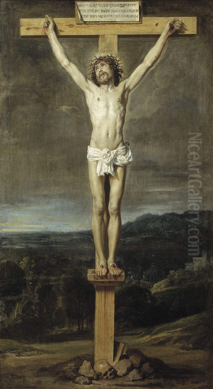 Crucifixion of Christ Oil Painting by Diego Rodriguez de Silva y Velazquez