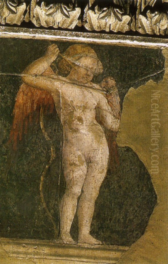 Cupido Oil Painting by Piero della Francesca