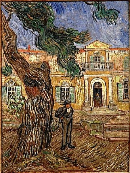 Hopital Saint-Paul a Saint-Remy-de-Provence Oil Painting by Vincent Van Gogh