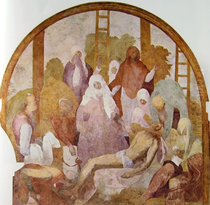 Deposition of Christ Oil Painting by Pontormo