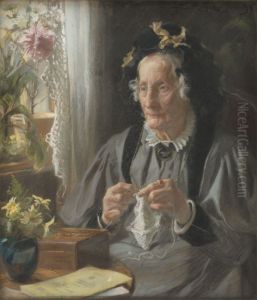 Portraet af konferensradinde S.A. Casse f. Engelbreth