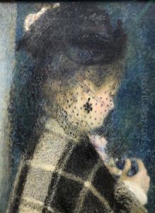 Jeune femme a la voilette