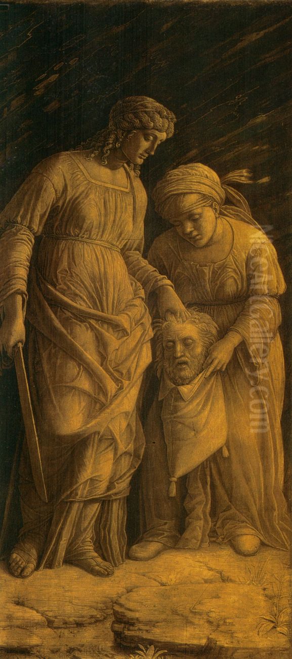 Judith Oil Painting by Andrea Mantegna