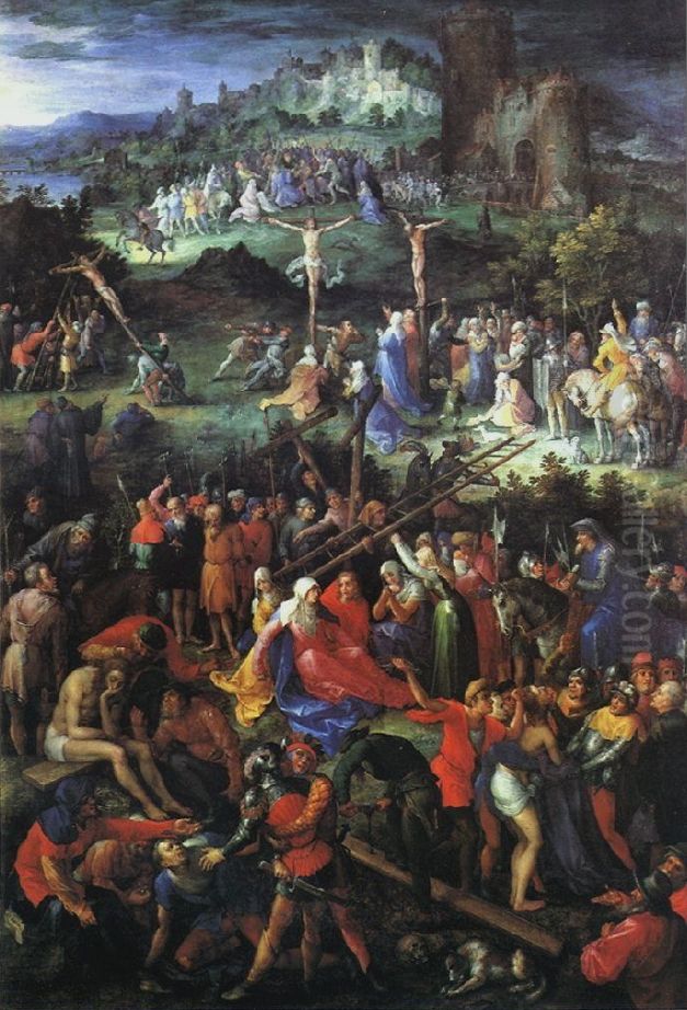 Great Calvary Oil Painting by Jan Brughel