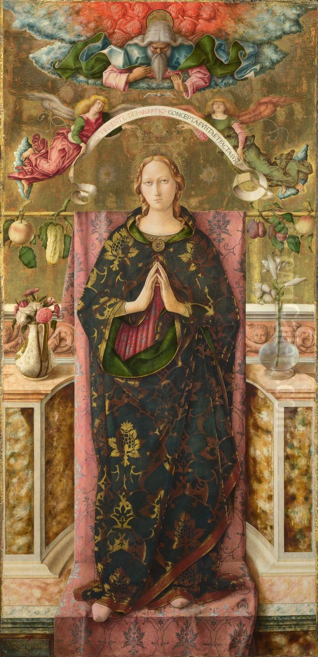 The Immaculate Conception Oil Painting by Carlo Crivelli