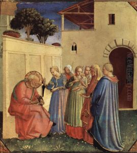 Imposizione del nome al Battista, scoparto di predella da una pala non identificata